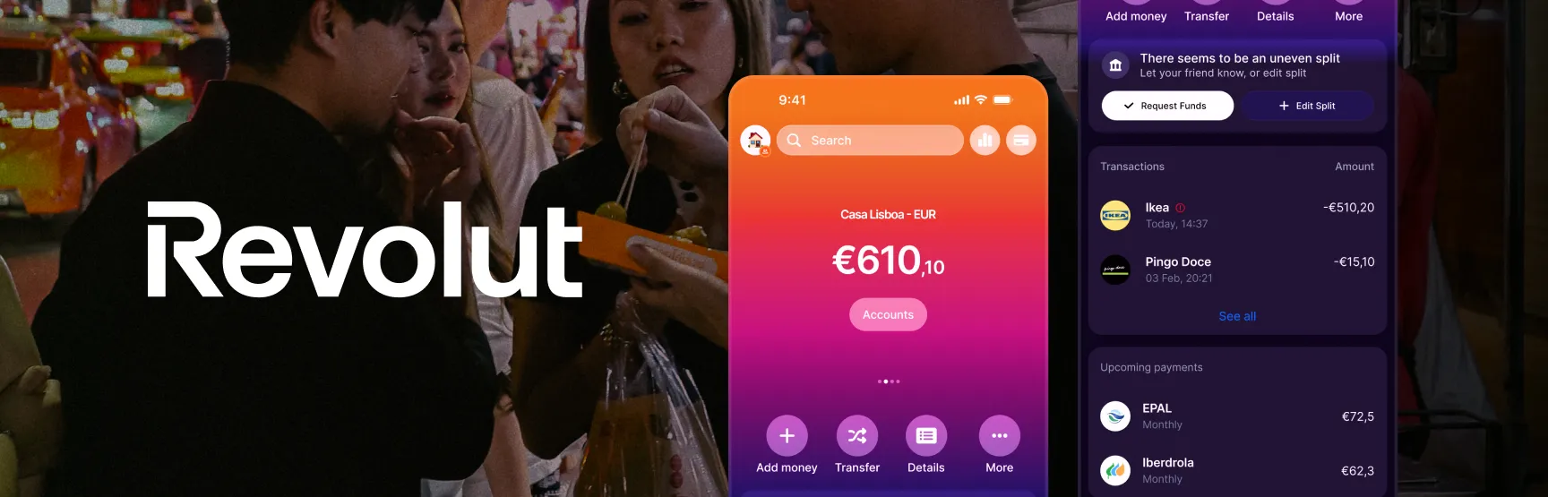 Revolut Shared Pouch case study hero image