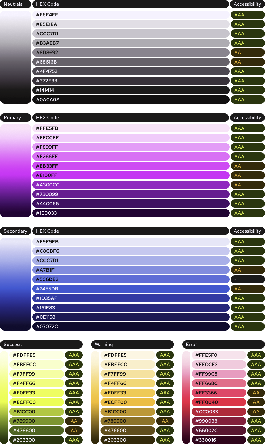 YQD color scheme image